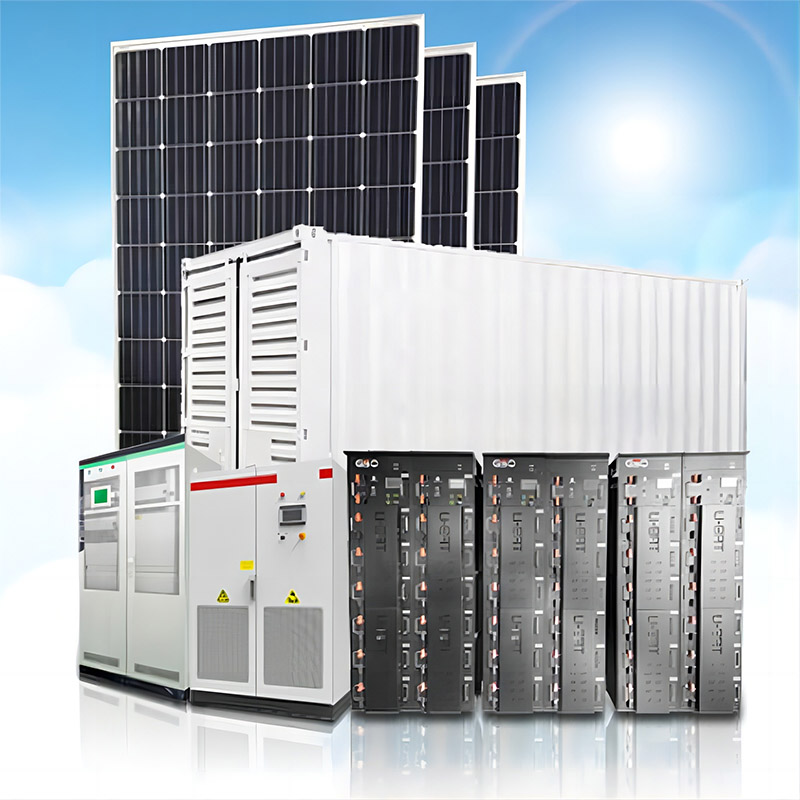 Sistema di energia solare Sistema di accumulo di energia da 500 kW con batteria - Koodsun