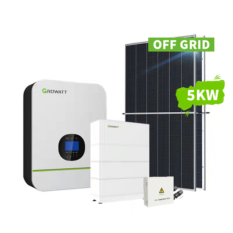 Sistema di energia solare off grid 5KW per uso domestico Set completo - Koodsun