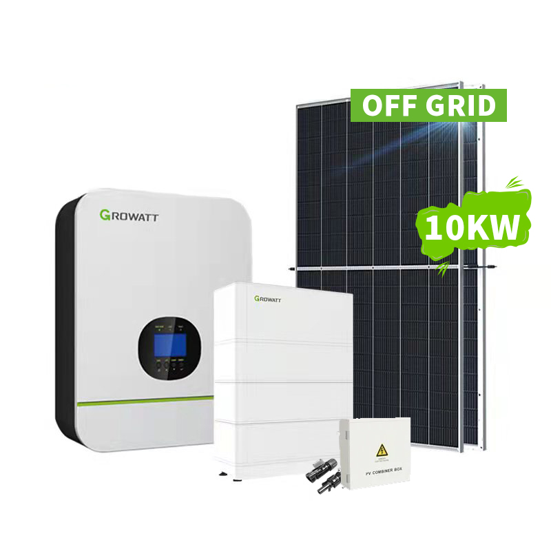 Sistema di energia solare off grid 10KW per uso domestico Set completo - Koodsun