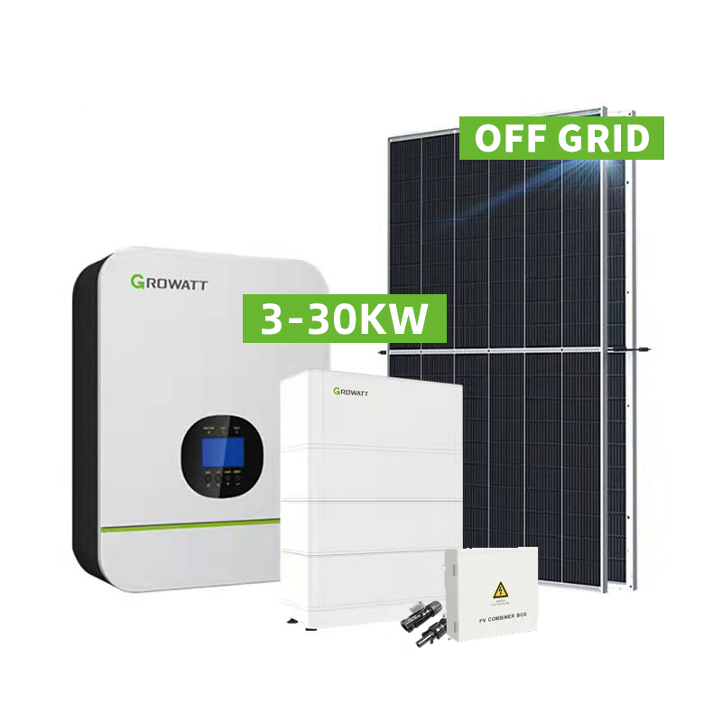Sistema di energia solare off grid 3-30KW per uso domestico Set completo - Koodsun