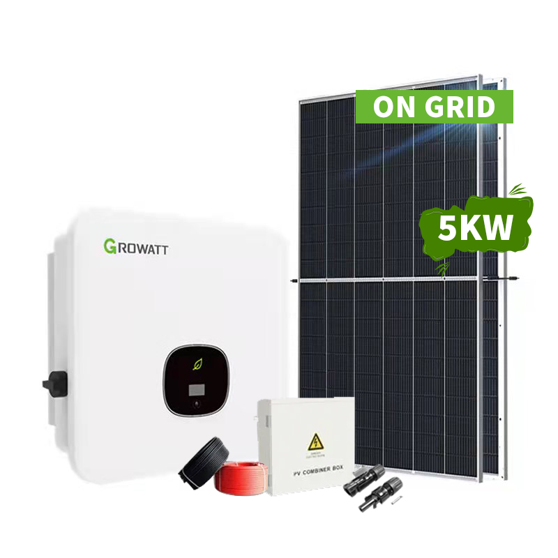 Impianto pannelli solari On Grid 5KW per uso residenziale Set completo - Koodsun