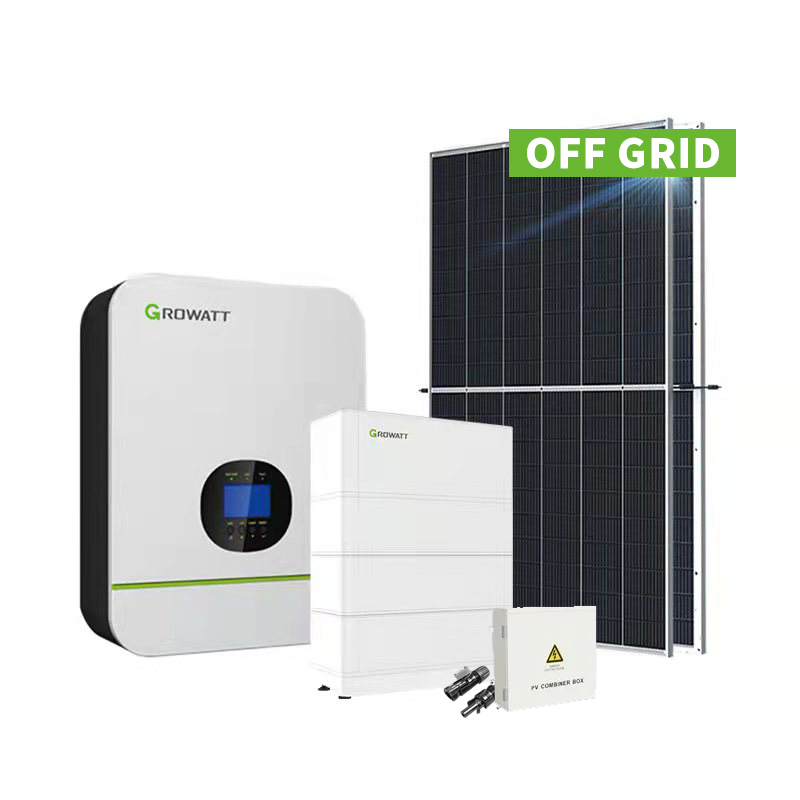 Fuori dai sistemi di energia solare di stoccaggio di griglia 3KW 5KW 8KW 10KW Fuori dal sistema solare di griglia con l'invertitore e la batteria - Koodsun